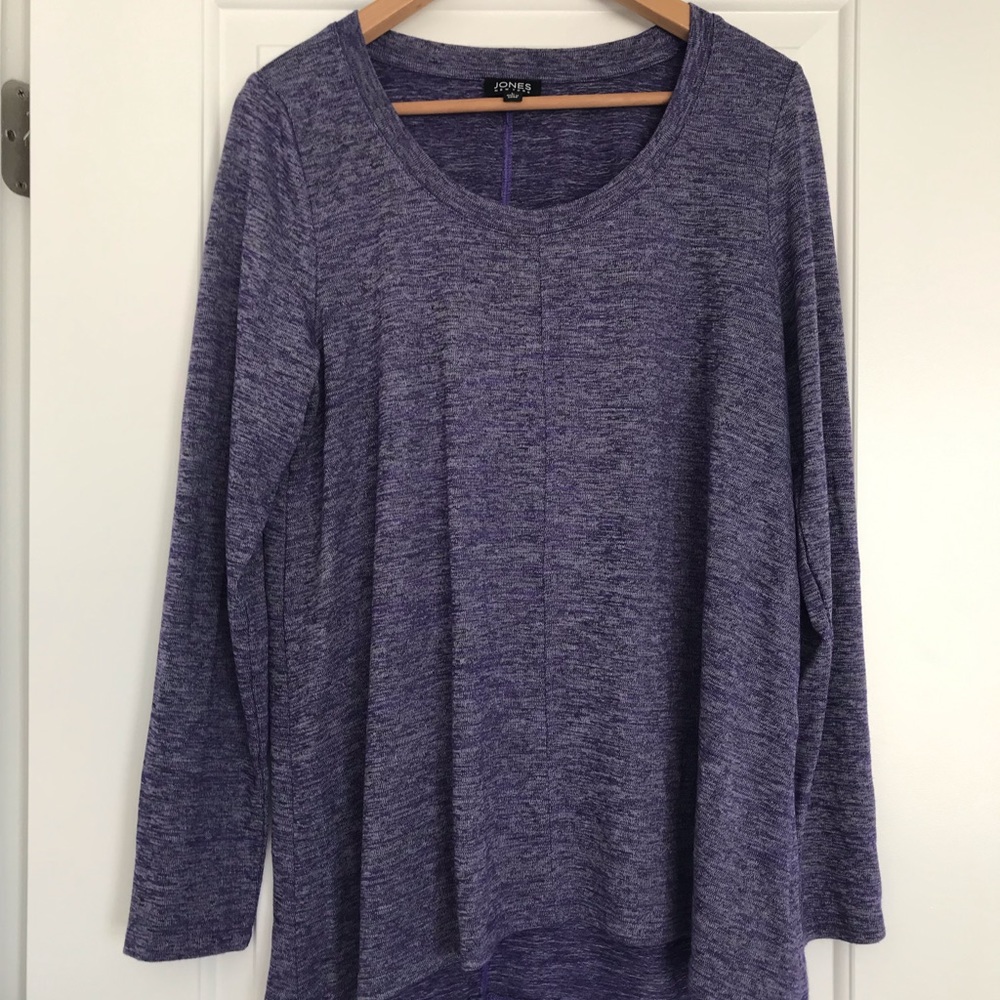 Jones New York, Purple Tunic, NWOT
